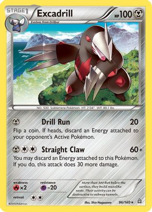 Excadrill 096/160 XY Primal Clash
