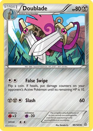 Doublade 099/160 - XY Primal Clash