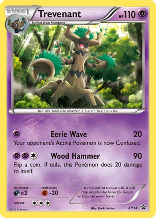 Trevenant XY14 - Holofoil XY Promos