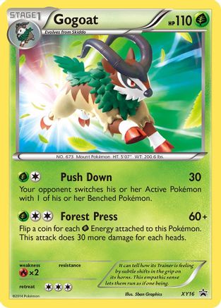 Gogoat XY16 - Holofoil XY Promos
