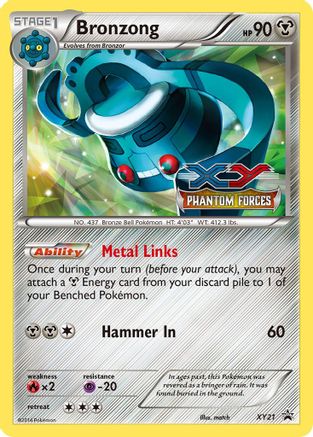 Bronzong (Prerelease) XY21 - Holofoil XY Promos