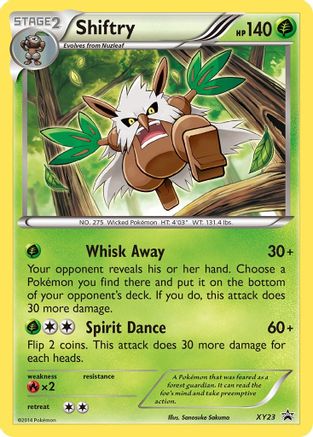 Shiftry XY23 - Holofoil XY Promos