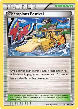 Champions Festival (2014) XY27 - Holofoil XY Promos