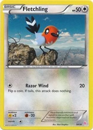 Fletchling (#1) (#1) 001 XY Trainer Kit Sylveon & Noivern