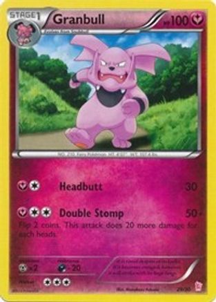Granbull (#29) (#29) 029 XY Trainer Kit Sylveon & Noivern