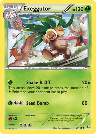 Exeggutor 002/108 - Reverse Holofoil XY Roaring Skies