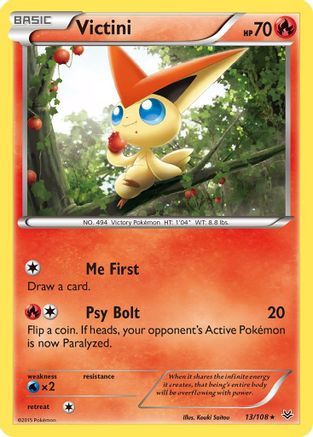 Victini 013/108 - XY Roaring Skies
