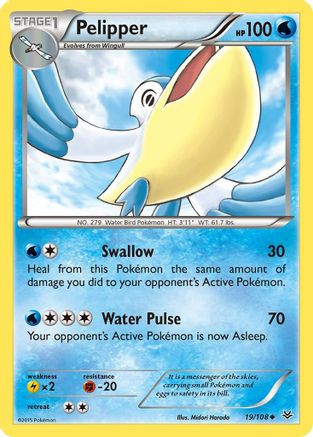 Pelipper 019 - XY Roaring Skies