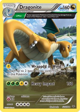 Dragonite (Delta) 052/108 - Reverse Holofoil XY Roaring Skies