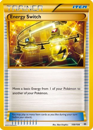 Energy Switch 109/108 - Holofoil XY Roaring Skies