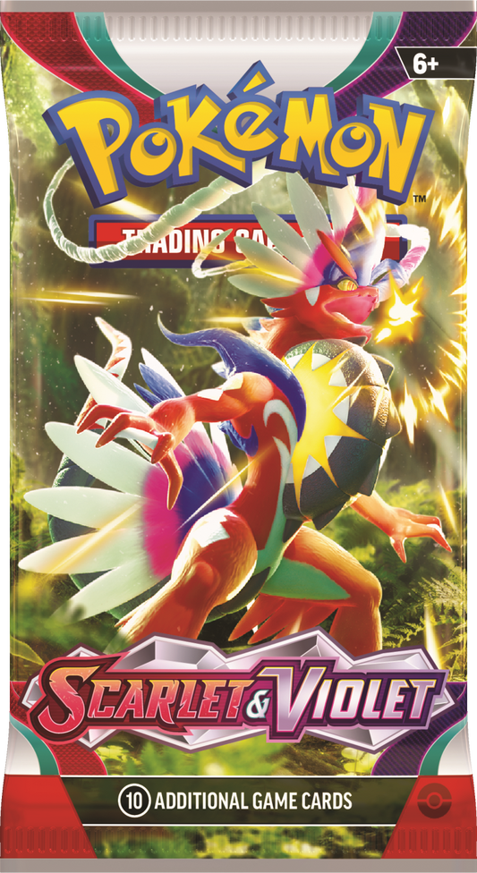 Scarlet & Violet Booster Pack (Random Art) (10 Cards) Pokemon
