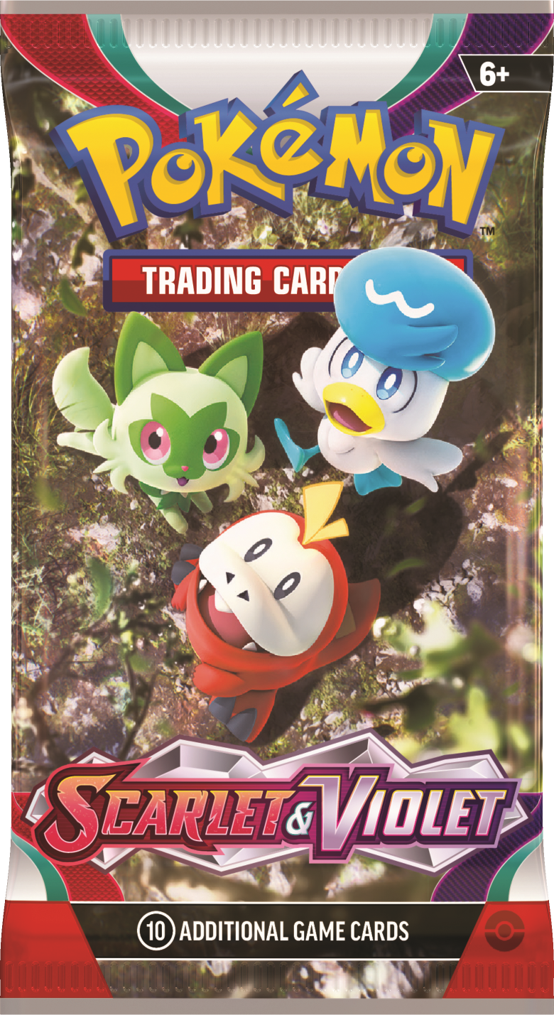 Scarlet & Violet Booster Pack (Random Art) (10 Cards) Pokemon