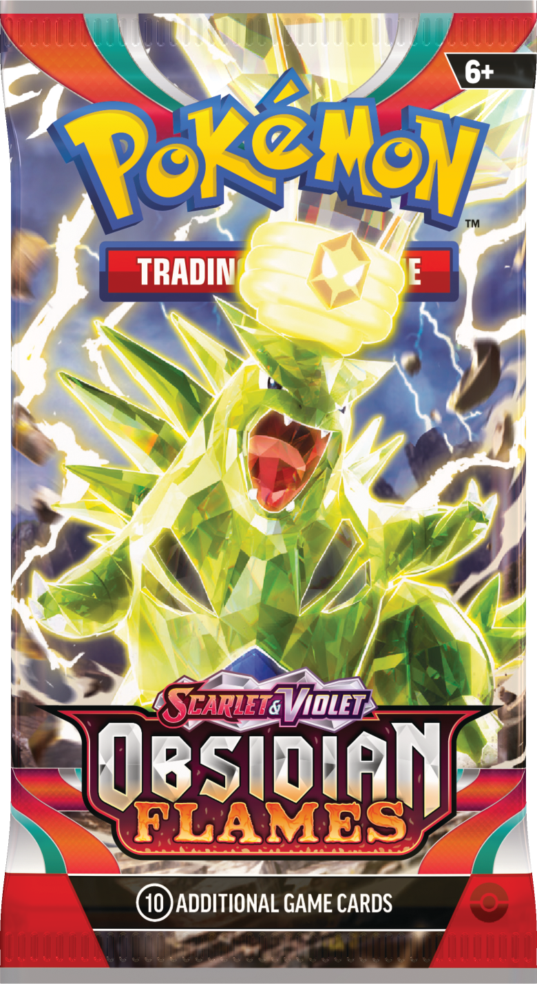 Obsidian Flames Booster Pack (Random Art) (10 Cards) Pokemon
