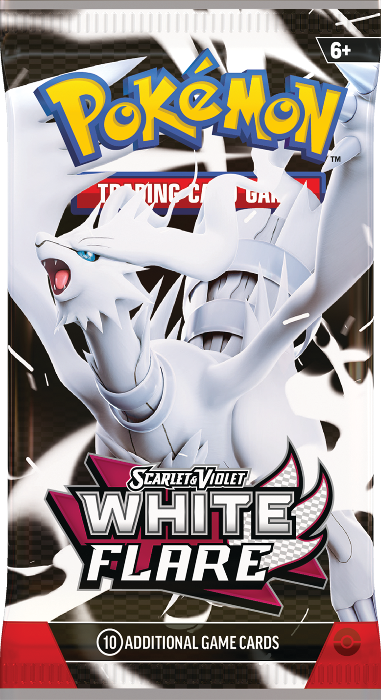 White Flare Booster Pack (10 Cards) Pokemon
