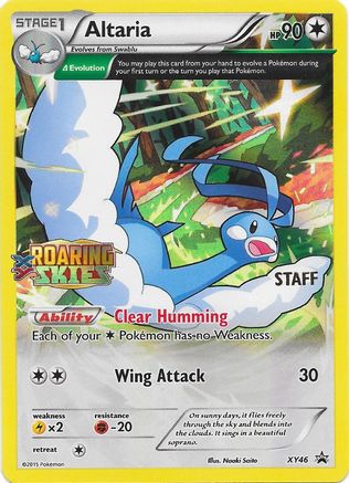 Altaria (Prerelease) [Staff] XY46  - Holofoil XY Promos