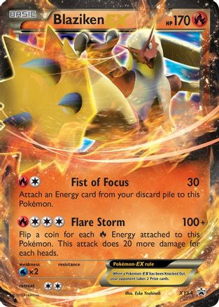 Blaziken EX XY54  - Holofoil XY Promos