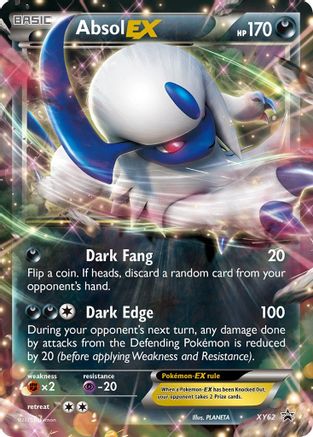 Absol EX XY62  - Holofoil XY Promos