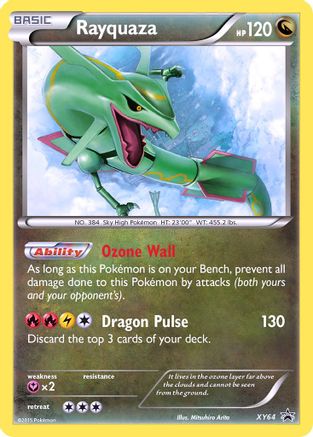 Rayquaza XY64  - Holofoil XY Promos