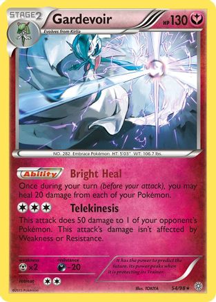 Gardevoir 054/98  - Reverse Holofoil XY  Ancient Origins