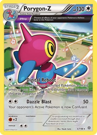 Porygon 067/98  - Holofoil XY  Ancient Origins