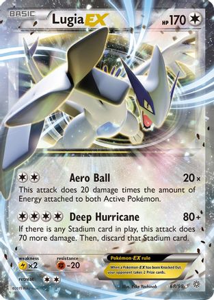 Lugia EX 068/98  - Holofoil XY  Ancient Origins