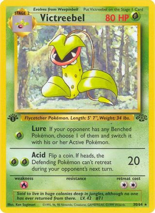 Victreebel 030/64 - 1st Edition Jungle