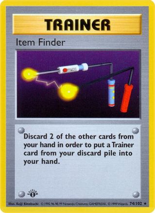 Item Finder 074/102 - Shadowless Base Set