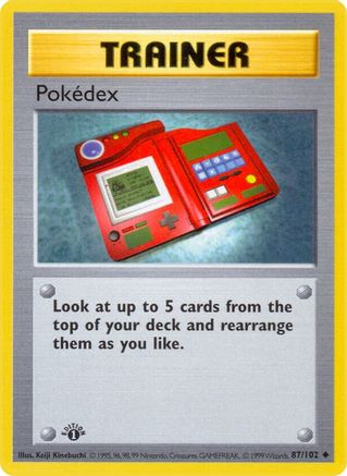 Pokedex 087/102 - Shadowless Base Set