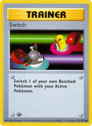 Switch 095/102 - Shadowless Base Set