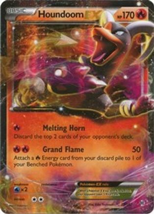 Houndoom EX 021/162  - Holofoil XY  BREAKthrough