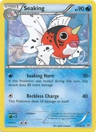 Seaking 028/162  - Reverse Holofoil XY  BREAKthrough
