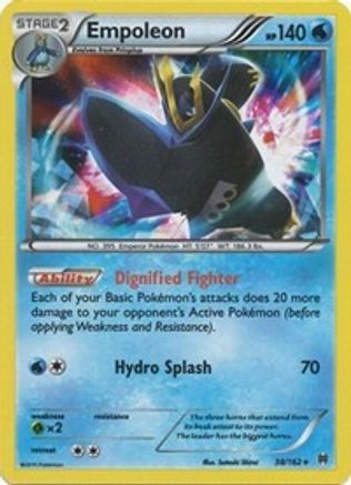 Empoleon 038/162  - Holofoil XY  BREAKthrough