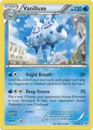 Vanilluxe 045/162  - Reverse Holofoil XY  BREAKthrough