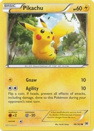 Pikachu 048/162  XY  BREAKthrough