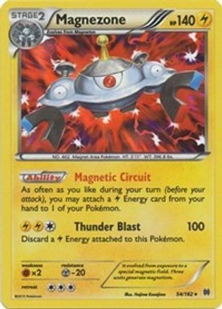 Magnezone 054/162  - Reverse Holofoil XY  BREAKthrough
