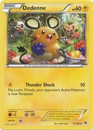 Dedenne 057/162  - Reverse Holofoil XY  BREAKthrough