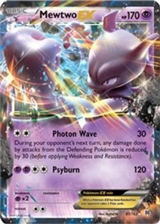 Mewtwo EX 061/162  - Holofoil XY  BREAKthrough