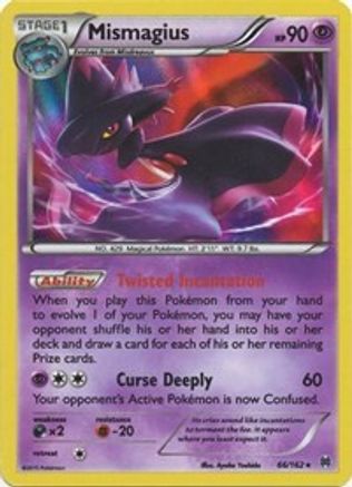 Mismagius 066/162  - Holofoil XY  BREAKthrough