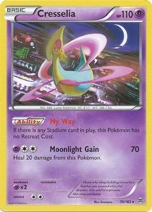 Cresselia 070/162  - Reverse Holofoil XY  BREAKthrough