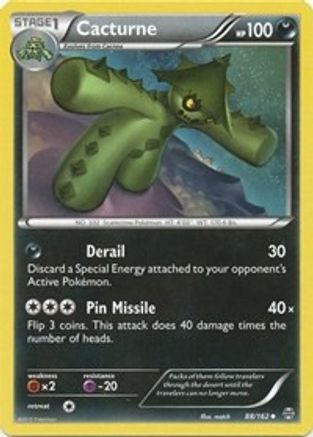 Cacturne 088/162  - Reverse Holofoil XY  BREAKthrough
