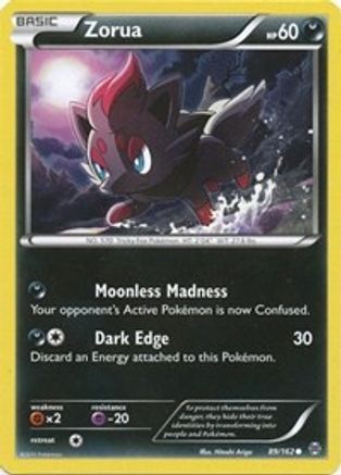 Zorua 089/162  XY  BREAKthrough