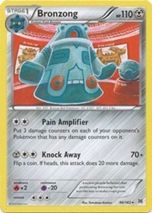 Bronzong 096/162  - Reverse Holofoil XY  BREAKthrough