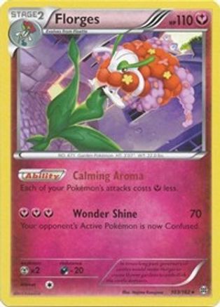 Florges 103/162  - Reverse Holofoil XY  BREAKthrough