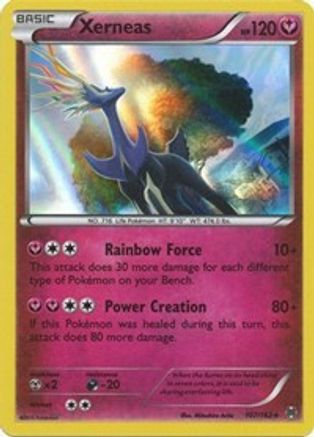 Xerneas 107/162  - Holofoil XY  BREAKthrough