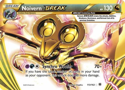 Noivern BREAK 113/162  - Holofoil XY  BREAKthrough