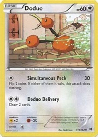 Doduo 115/168  XY  BREAKthrough