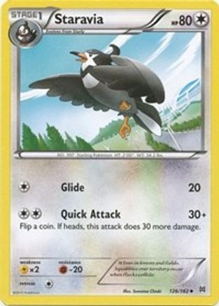 Staravia 126/162 - Reverse Holofoil XY  BREAKthrough