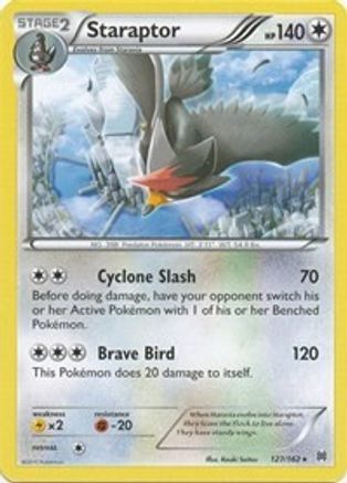 Staraptor 127/162  - Reverse Holofoil XY  BREAKthrough
