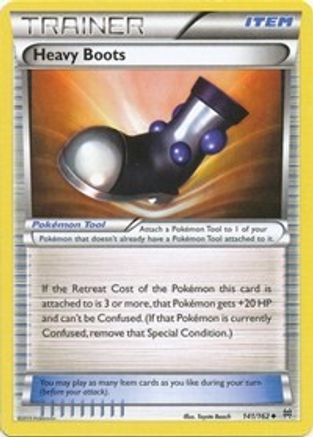 Heavy Boots 141/162  - Reverse Holofoil XY  BREAKthrough