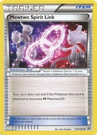 Mewtwo Spirit Link 144/162  - Reverse Holofoil XY  BREAKthrough